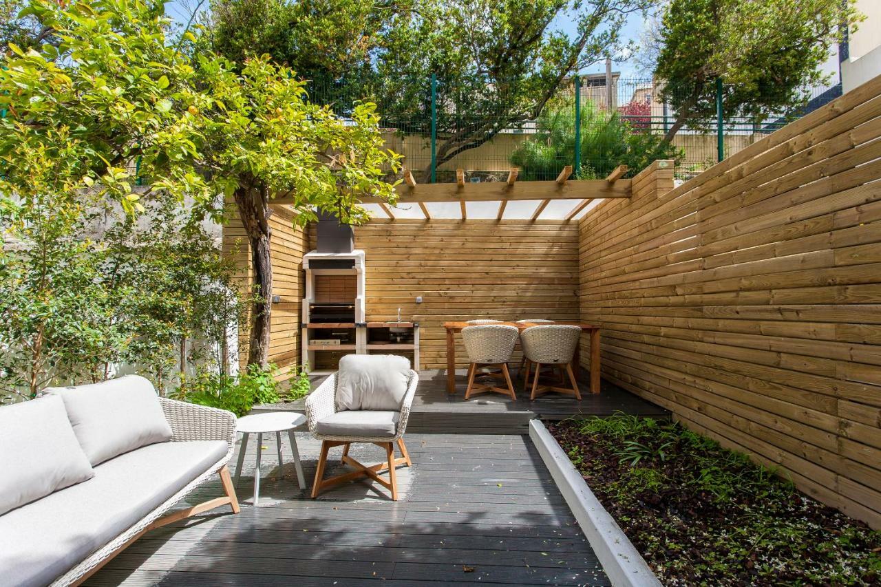 Appartamento Charming Terrace - Liberdade Lisbona Esterno foto