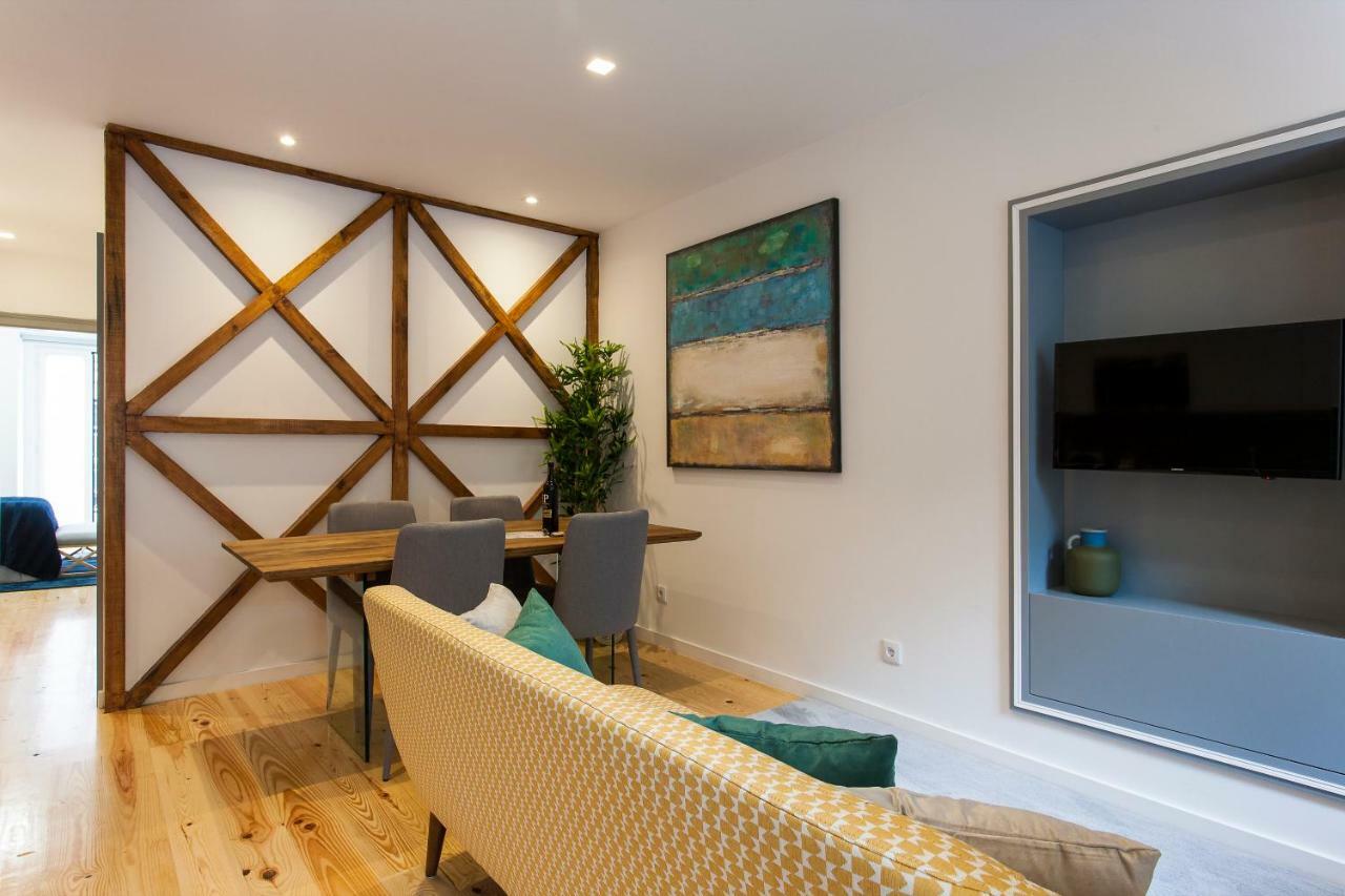 Appartamento Charming Terrace - Liberdade Lisbona Esterno foto